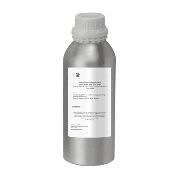Patchouli Essential oil 1 kg back